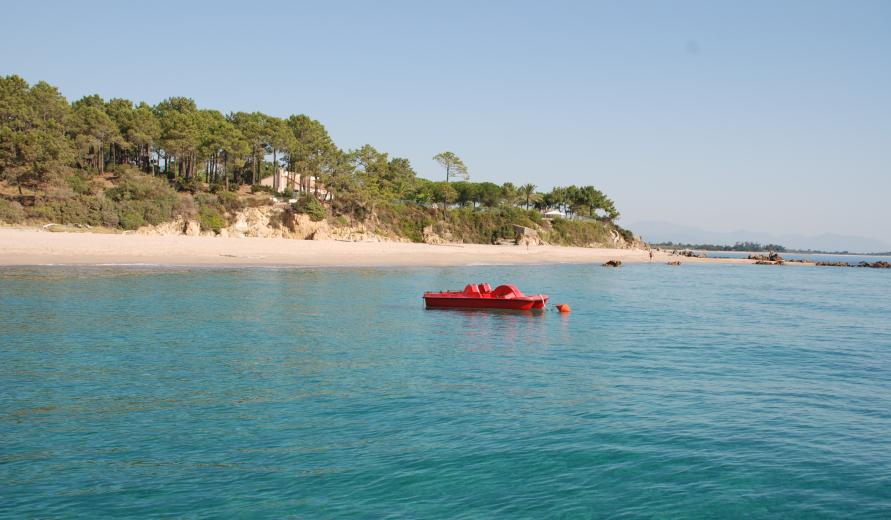 PLAE DE SCAFFA ROSSA SOLARO PROCHE SOLENZARA