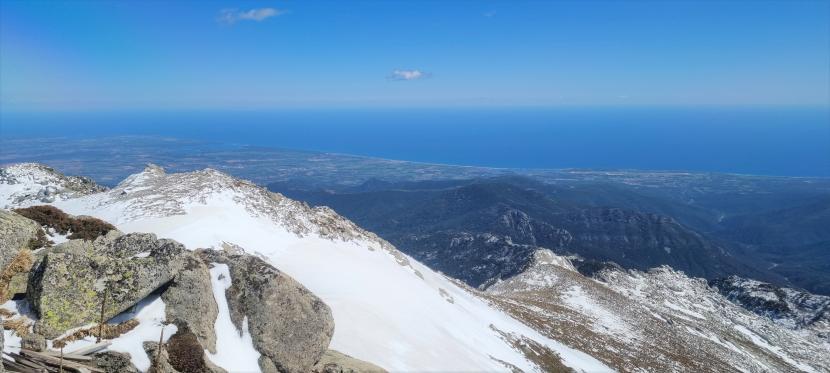 Panorama plaine depuis la montagne par Bruno Vignali